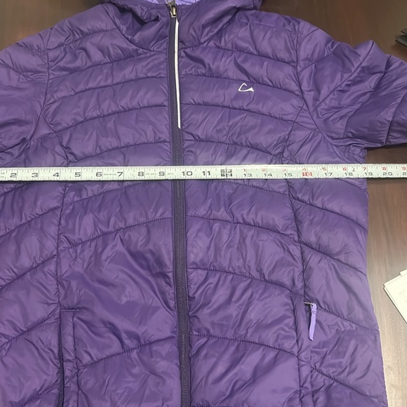 Paradox Purple Puffer Lightweight Winter Jacket - Picture 14 of 14